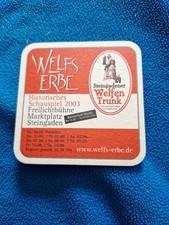 Bierdeckel 2003 Steingaden - Welfs Erbe - Kaufbeurer Bier, usado comprar usado Bierdeckel 2003 Steingaden - Welfs Erbe - Kaufbeurer Bier, usado comprar usado  Enviando para Brazil