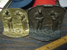 Cast brass bookends for sale  Hayward