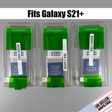 Protetores de tela Pure Gear para Samsung Galaxy S21 Plus - 3x HD vidro transparente comprar usado  Enviando para Brazil