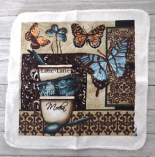 3 panos de prato decorativos True Living Butterfly  comprar usado  Enviando para Brazil
