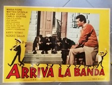 fotobusta ARRIVA LA BANDA nunzio gallo maria fiore RARA tanio boccia 1959 na sprzedaż  Wysyłka do Poland