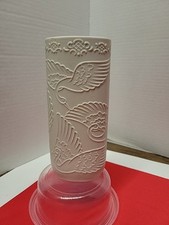 Vintage vase white for sale  Strykersville