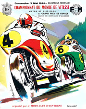 Affiche moto grand d'occasion  Expédié en France