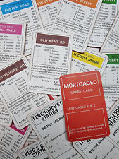 Vintage monopoly cards for sale  MILTON KEYNES