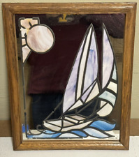 Sailboat stained glass for sale  Minneapolis