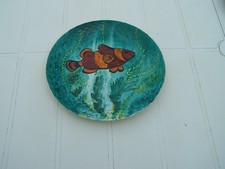Assiette ceramique decor d'occasion  Mortagne-au-Perche