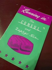 Original consul zephyr for sale  EVESHAM