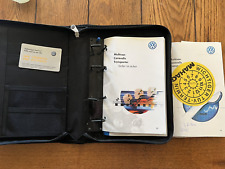 Usado, 2002 VW Caravelle/Eurovan livros manuais do proprietário com estojo versão alemã TDI comprar usado  Enviando para Brazil