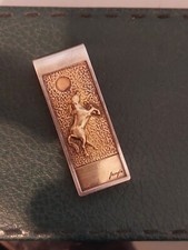 Fermasoldi argento oro usato  Italia