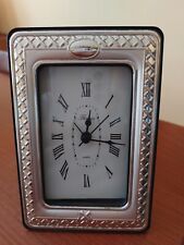 Orologio sveglia argento usato  Roma