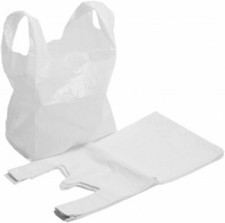 Plastic vest carrier for sale  LEICESTER