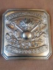 Plaque ceinturon pompier d'occasion  Amiens-
