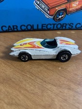 Hot Wheels Blackwall 1976 Second Wind Mach 5 Speed Racer pintura branca comprar usado  Enviando para Brazil