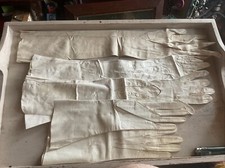 Vintage cream leather for sale  COVENTRY