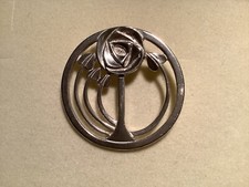 rennie mackintosh brooch silver for sale  ALNESS