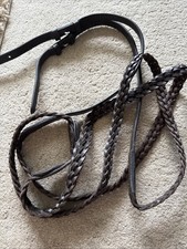 Leather plaited reins for sale Leather plaited reins for sale  ABERGELE