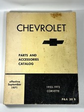 Catálogo de piezas y accesorios Chevrolet Corvette 1953 a 1972 Hot Rods vintage segunda mano  Embacar hacia Mexico