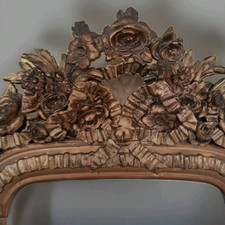 Antique gilded mirror for sale  WORTHING