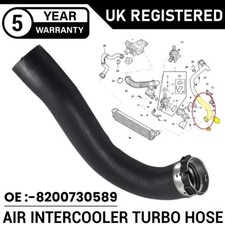Intercooler turbo hose for sale  AYLESBURY