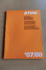 Stihl katalog 1987 gebraucht kaufen  Könnern