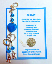 Traditional something blue for sale  SHEFFIELD
