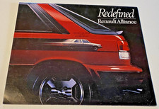 Brochure renault alliance d'occasion  Quarré-les-Tombes