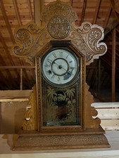 Antique clock wooden for sale  Hopkinsville