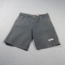 Bermuda Billabong Masculina 38W Bolsos Pretos Verão Denim Botões Anos 20 Vintage comprar usado  Enviando para Brazil