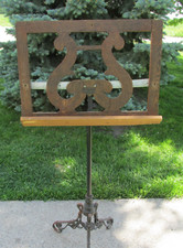 Antique lyre oak for sale  Ottumwa