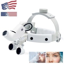 Binóculo dental Médico 3.5X Lupas Cinta Lupa Linterna frontal Herramienta comprar usado  Enviando para Brazil