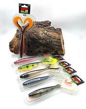 Rapala Soft Olio 7" 18cm 55g Twister 12 Farben Gummiköder Gummifisch Köder DA comprar usado  Enviando para Brazil