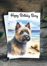 Cairn terrier birthday for sale  NEWARK
