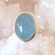 Ring einem aquamarin gebraucht kaufen  Heiligenhaus