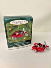 Ornamento miniatura 2000 Hallmark "1962 Duo-Glide" Harley Davidson (A157) comprar usado  Enviando para Brazil