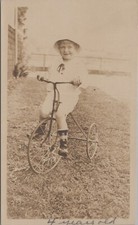 Rppc boy tricycle for sale  Sherwood