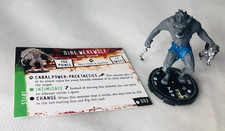 Figura de ação HorrorClix Dire Werewolf #093 prata rara modelo vintage Horror Clix comprar usado  Enviando para Brazil