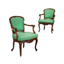Coppia poltroncine antiche usato  Cambiago