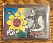 Usado, JANIS JOPLIN 2001 TOPPS CARTÃO RELÍQUIA USADO TORTA AMERICANA #PAPM4 AUTÊNTICO.  GARANTIDO comprar usado  Enviando para Brazil