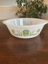 Vintage glasbake green for sale  Stockton