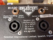 Celestion road r1520 for sale  BISHOP AUCKLAND