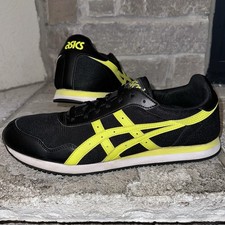 Tênis retrô Asics Tiger Runner preto amarelo neon 14 masculino 1201A267 comprar usado  Enviando para Brazil