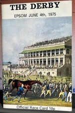 Epsom race card for sale  OKEHAMPTON