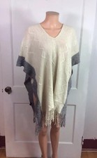Ivory poncho cape for sale  North Troy