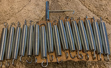 Usado, Pacote com 16 molas de trampolim resistentes 5,5 a 7 polegadas aço inoxidável comprar usado  Enviando para Brazil
