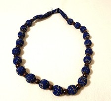 Collana blu usato  Carpi
