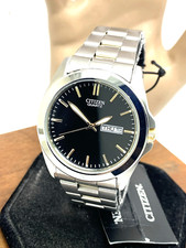 Relógio masculino Citizen BF0584-56E quartzo mostrador preto data do dia 2 tons aço inoxidável comprar usado  Enviando para Brazil