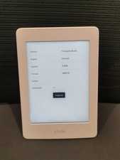Biały pakiet Amazon Kindle Paperwhite 4GB 7. generacji, Wi-Fi, 6 cali - , używany na sprzedaż  Wysyłka do Poland