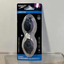Vanquisher feminino Speedo 2.0 espelhado. Óculos de corrida rosa/branco veja fotos. comprar usado  Enviando para Brazil
