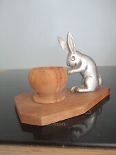 Coquetier bois lapin d'occasion  Nantes-