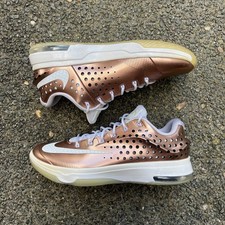 Tênis de basquete masculino Nike KD 7 edição limitada bronze branco 800514-914 tamanho 12 comprar usado  Enviando para Brazil